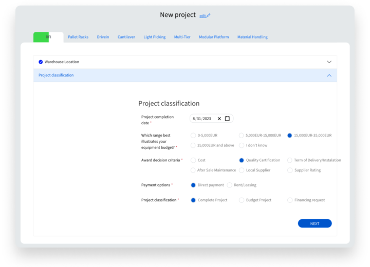 Fill in the form
Tell us in few clicks what your need is. Our digital forms will gather and structure all your data and help you with the next steps.